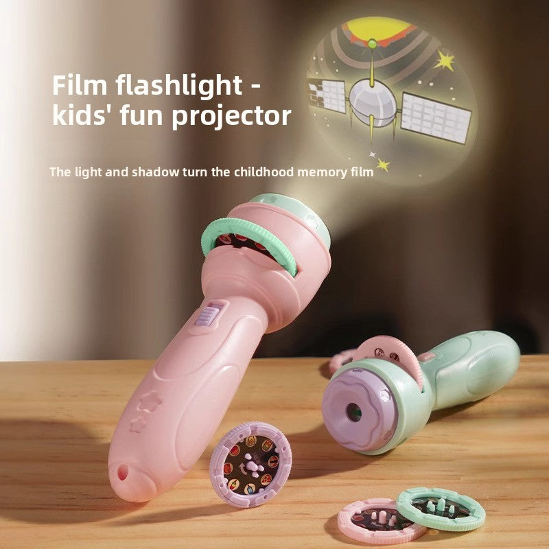 Childrens Educational Projection Flashlight Toy