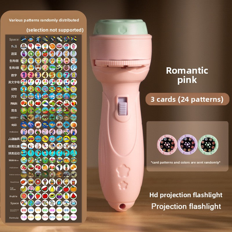 Childrens Educational Projection Flashlight Toy
