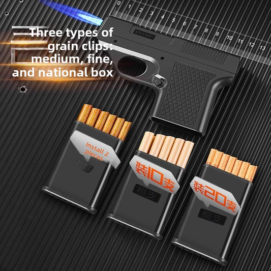 Pistol Shape Windproof Refillable Lighter