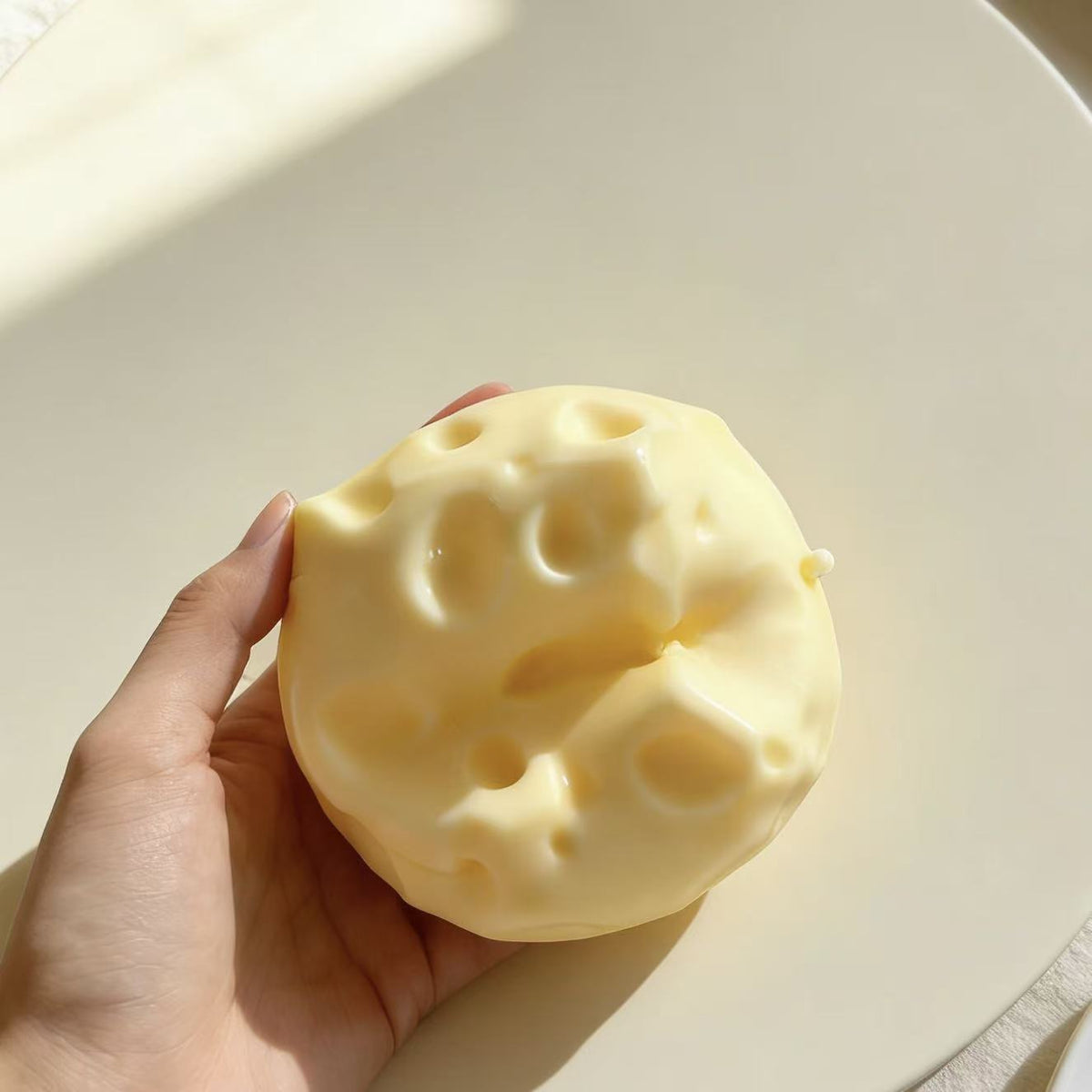 Cheese Shape Squishy Stress Relief Toy