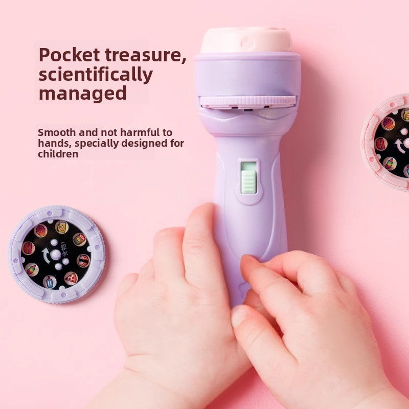 Childrens Educational Projection Flashlight Toy