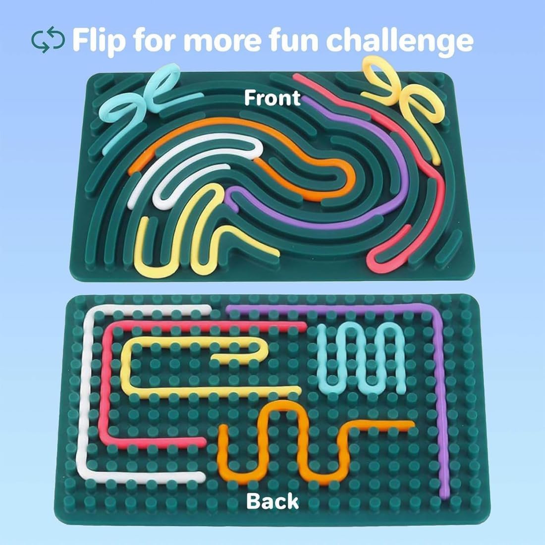 GRAPHENE Rope Challenge Puzzle Board Game for Kids Adults 5-14 Years Brain Teaser Logic Multi-Level Strategy Travel Family Fun Problem-Solving Memory Development Stress Relief Educational STEM Toy