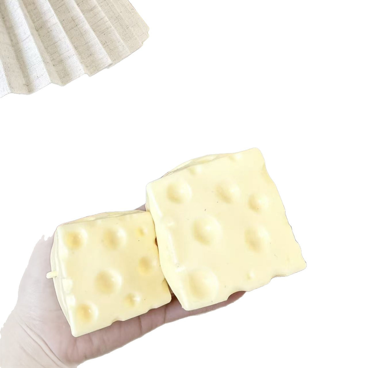 Cheese Shape Squishy Stress Relief Toy