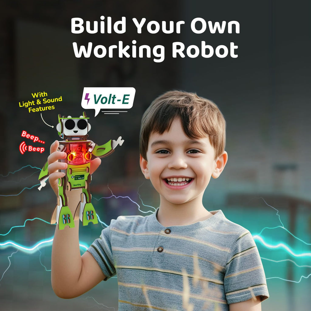 Smartivity DIY Rocket Launcher Kit for Kids 6, 7, 8, 9, 10, 11, 12 Years Old | Build Your Own Rocket and Launcher | Birthday Gift for Smart Kids | DIY Science Toy for Boys & Girls 6-12 Year