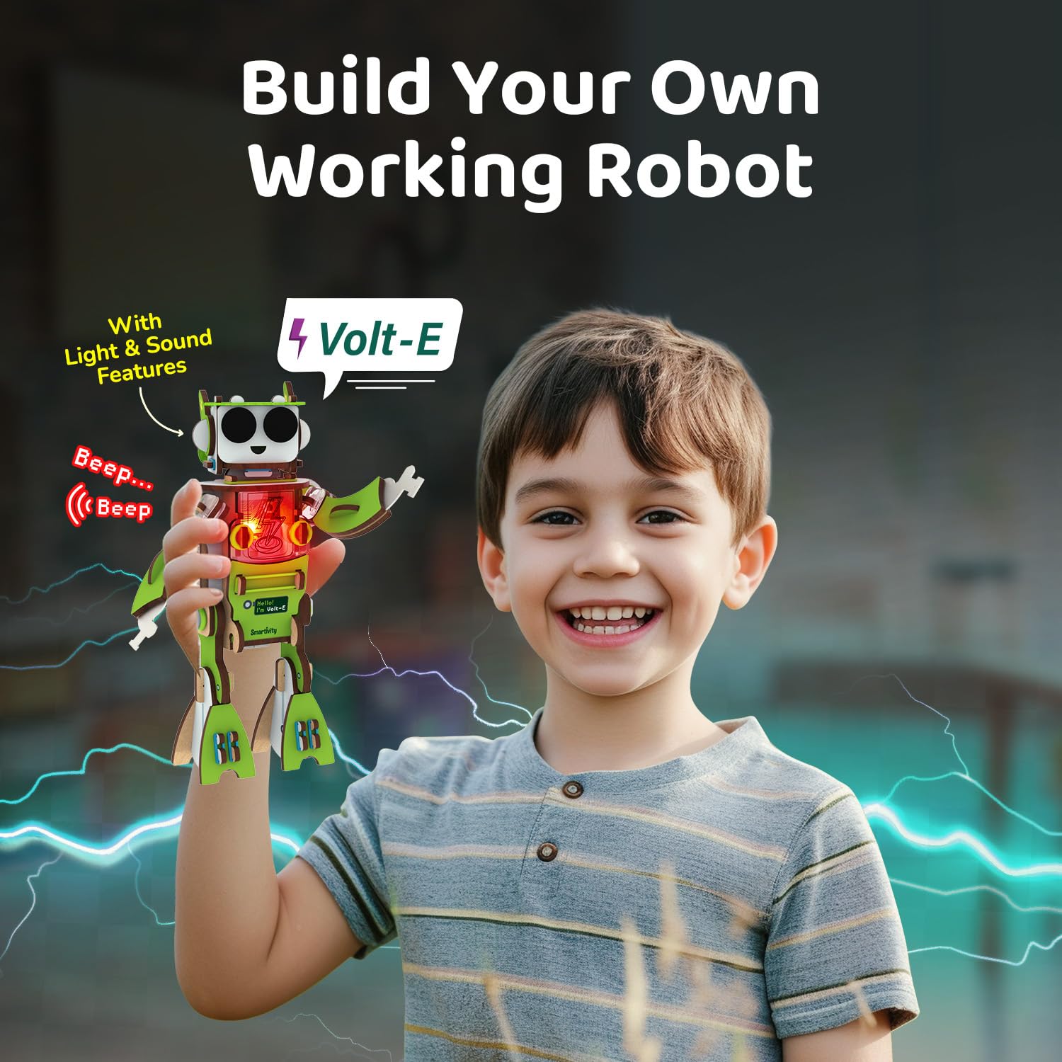 Smartivity DIY Rocket Launcher Kit for Kids 6, 7, 8, 9, 10, 11, 12 Years Old | Build Your Own Rocket and Launcher | Birthday Gift for Smart Kids | DIY Science Toy for Boys & Girls 6-12 Year