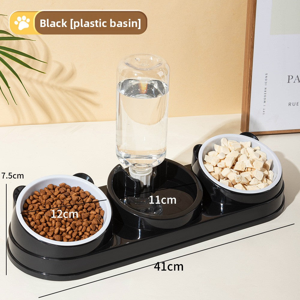 Automatic Refill Pet Food and Water Bowl