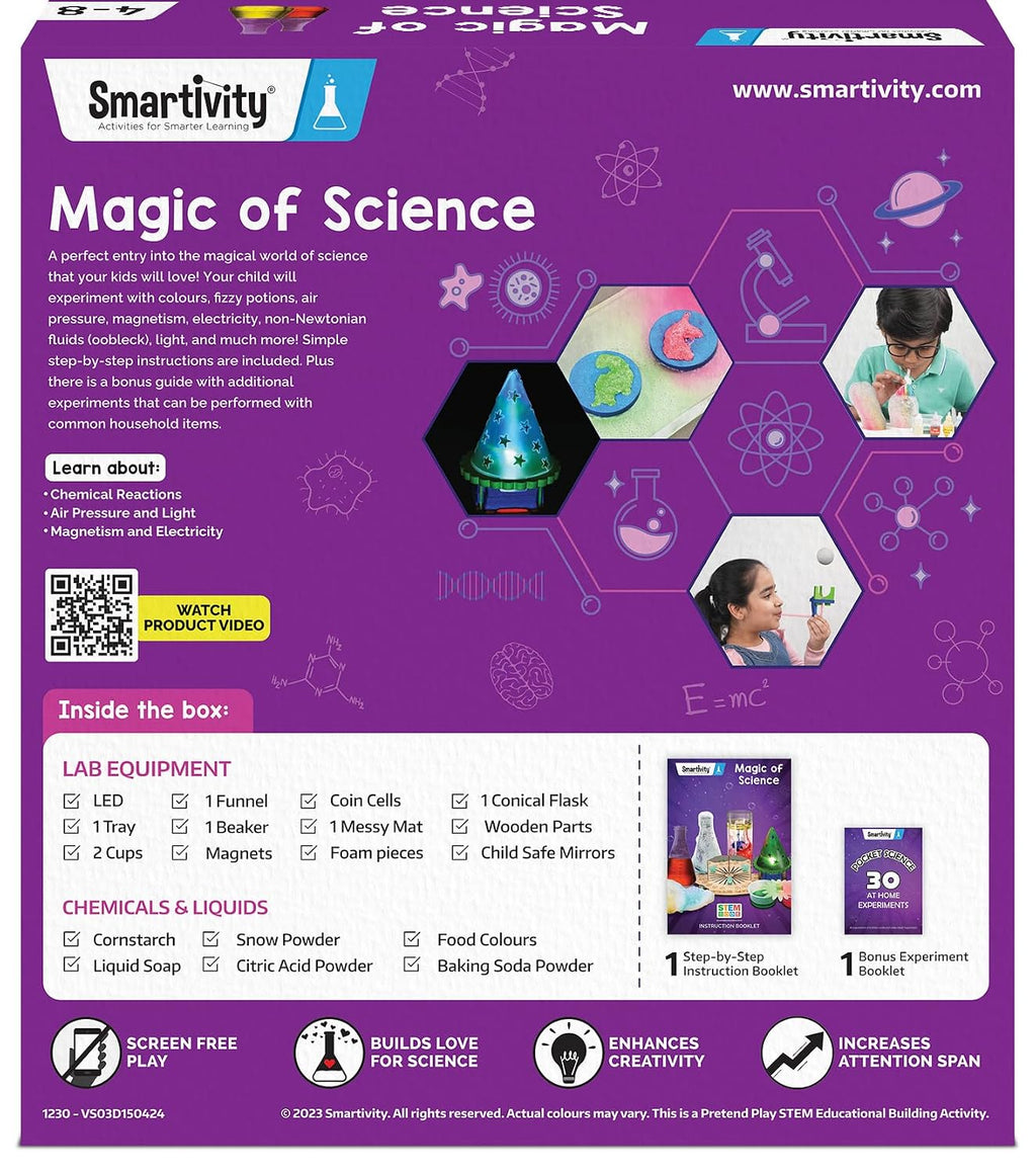 Smartivity DIY Rocket Launcher Kit for Kids 6, 7, 8, 9, 10, 11, 12 Years Old | Build Your Own Rocket and Launcher | Birthday Gift for Smart Kids | DIY Science Toy for Boys & Girls 6-12 Year