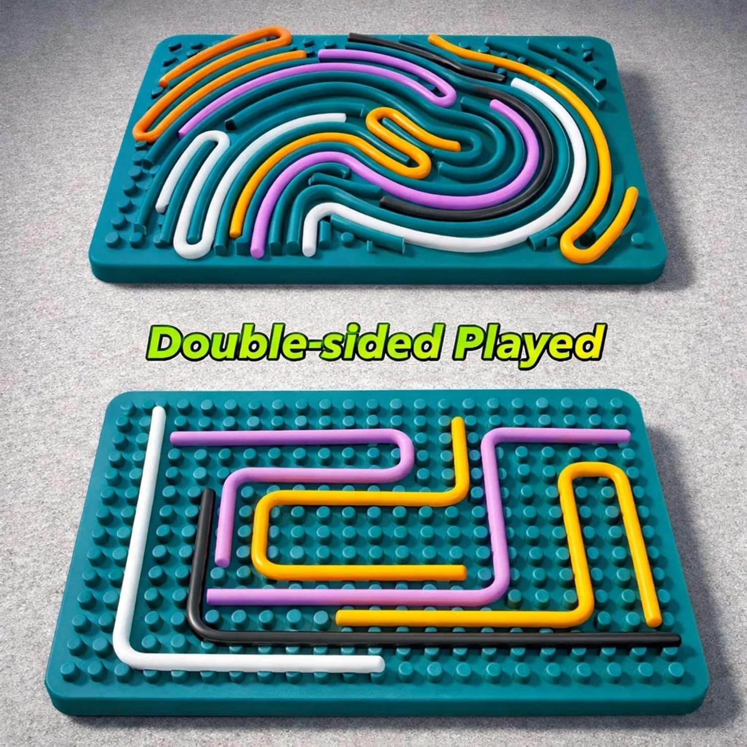 GRAPHENE Rope Challenge Puzzle Board Game for Kids Adults 5-14 Years Brain Teaser Logic Multi-Level Strategy Travel Family Fun Problem-Solving Memory Development Stress Relief Educational STEM Toy