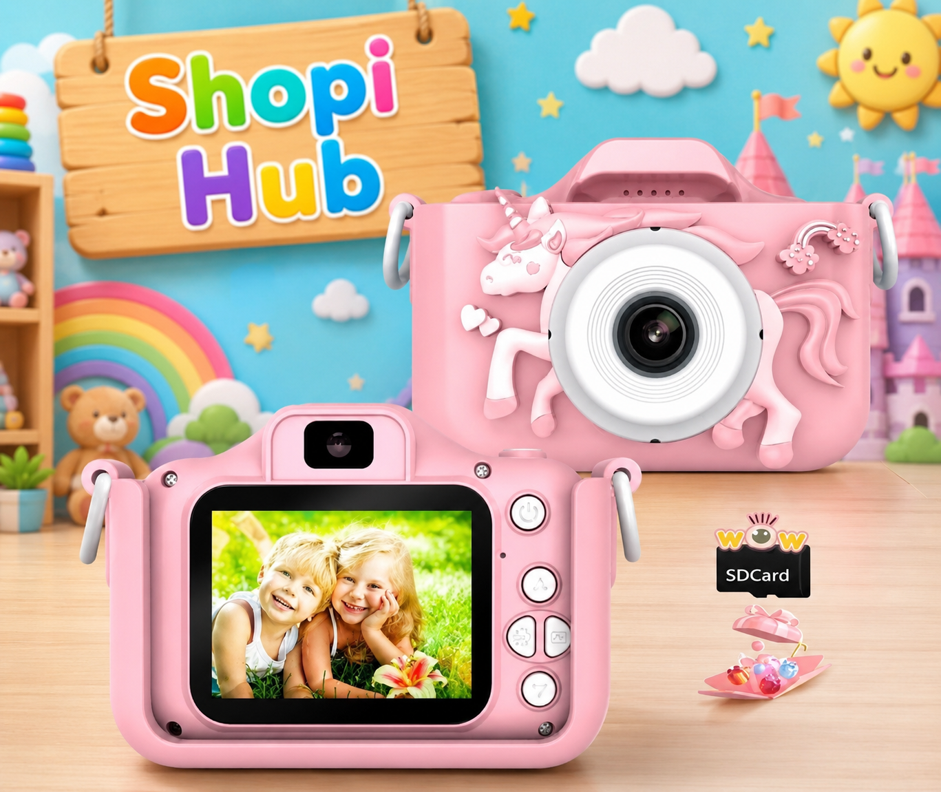 The Ultimate Drop-Proof HD Camera for Kids Aged 4-12 Yrs