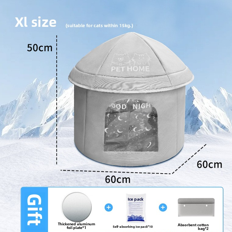 Cat Air-conditioning Room Cat Cooling Artifact  Pet Ice House