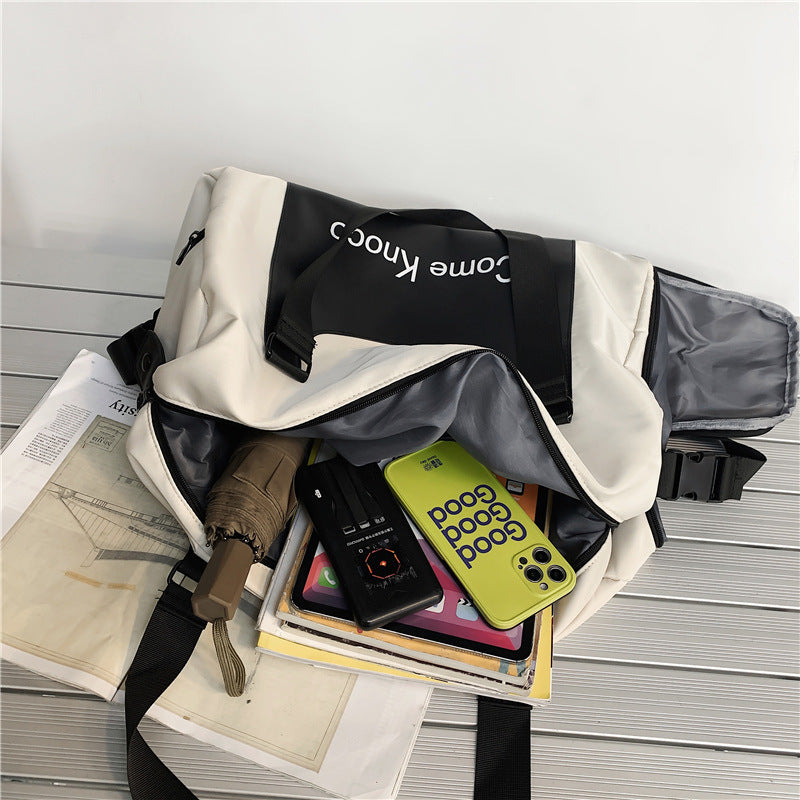 Large Capacity Wet Dry Separation Sports Gym Bag