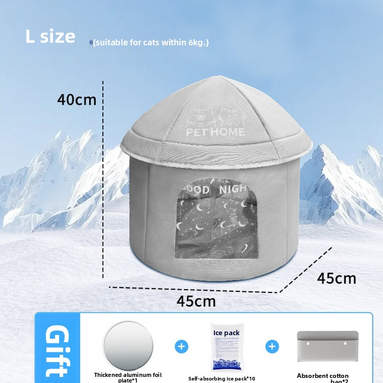 Cat Air-conditioning Room Cat Cooling Artifact  Pet Ice House