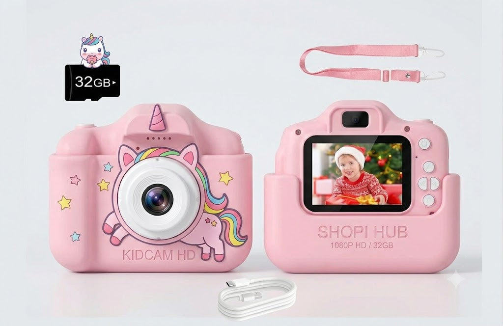 The Ultimate Drop-Proof HD Camera for Kids Aged 4-12 Yrs