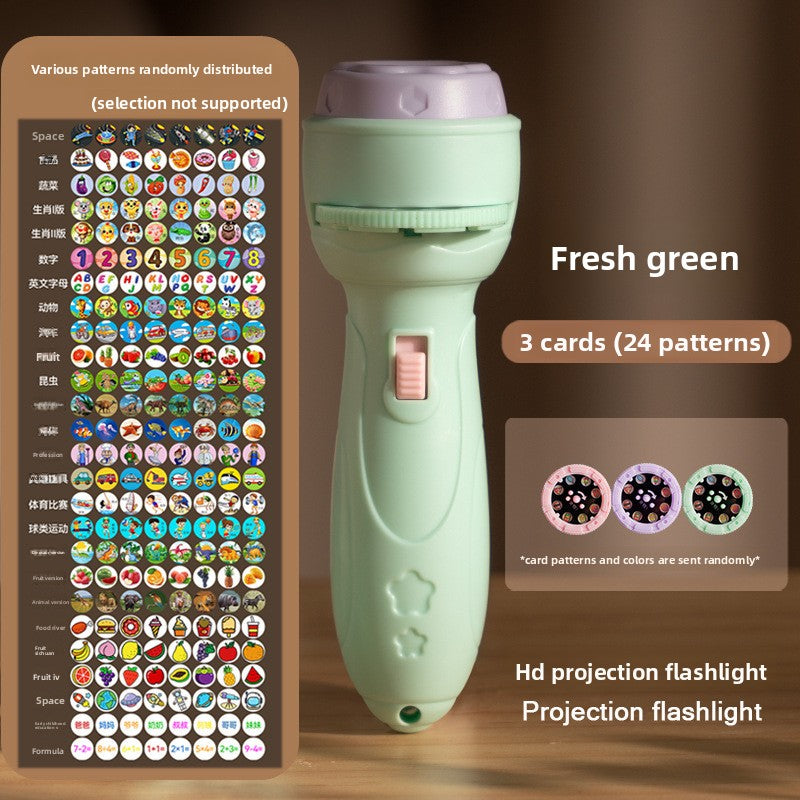 Childrens Educational Projection Flashlight Toy