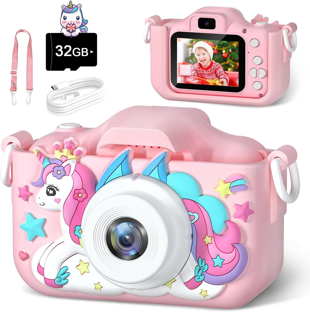 The Ultimate Drop-Proof HD Camera for Kids Aged 4-12 Yrs